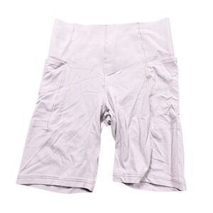 OFFLINE By Aerie Real Me Xtra Hold Up Pocket 7in Bike Shorts Pink Womens S